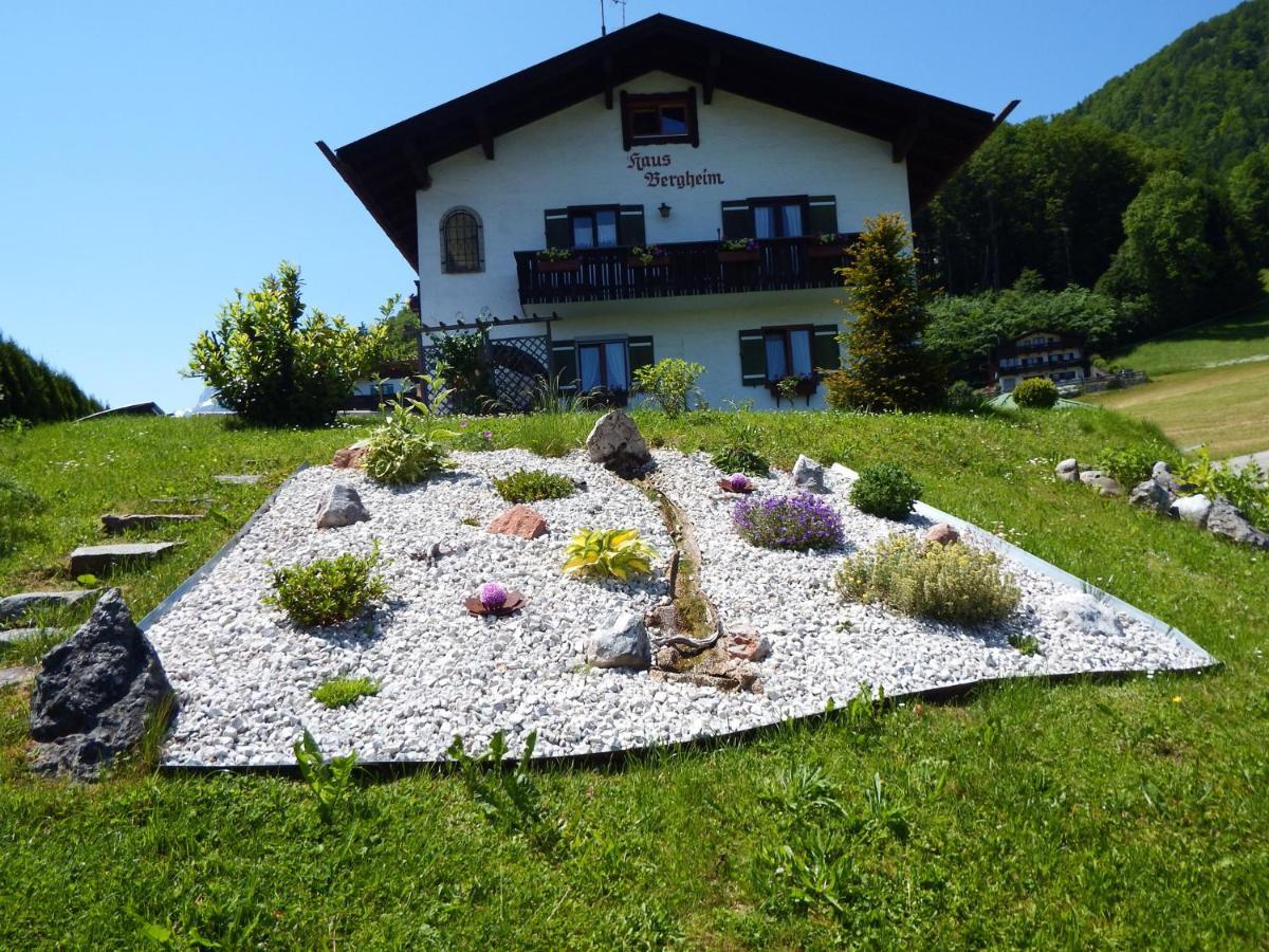 Ferienwohnung Haus Bergheim Bischofswiesen Exterior foto