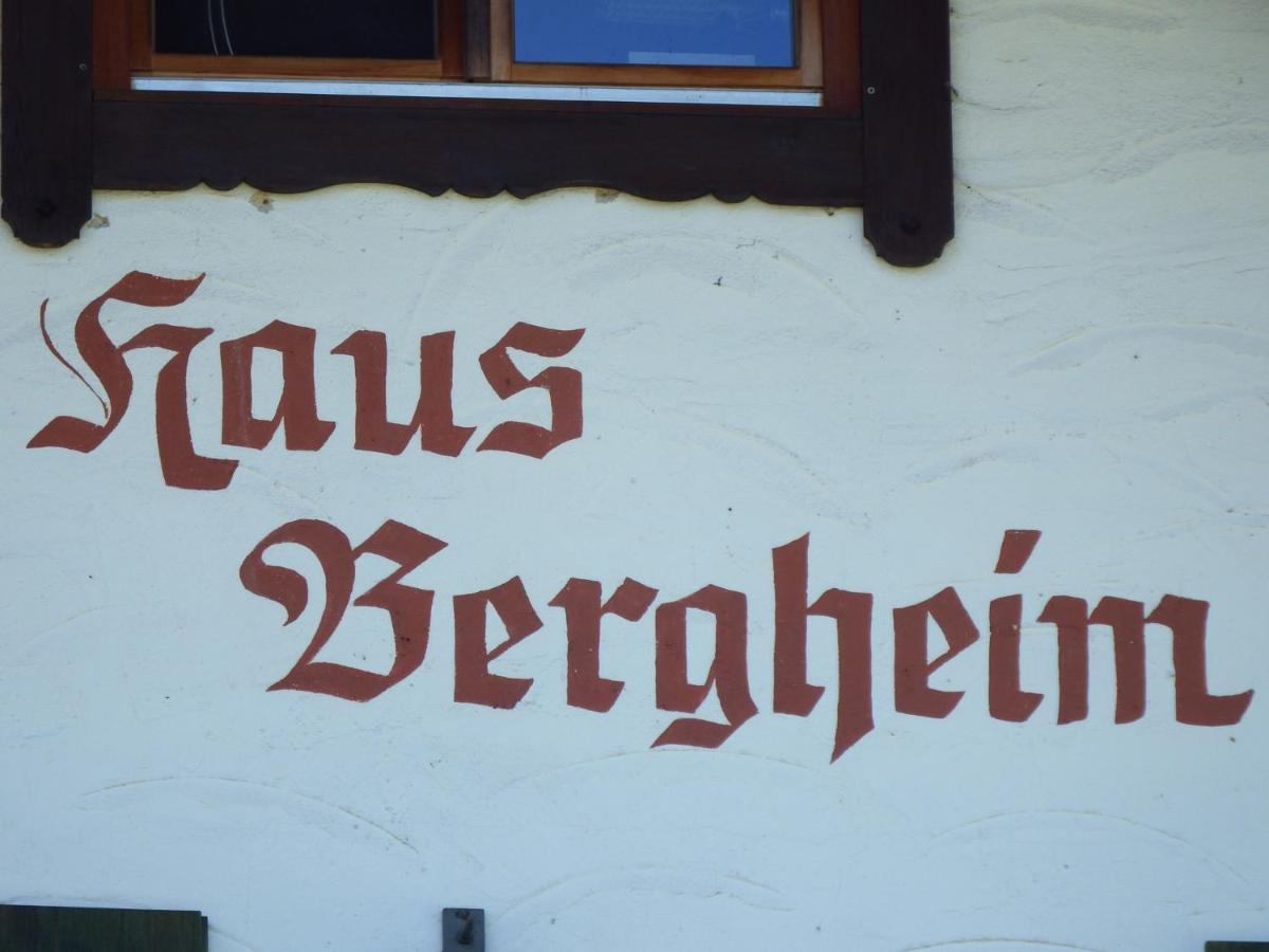 Ferienwohnung Haus Bergheim Bischofswiesen Exterior foto